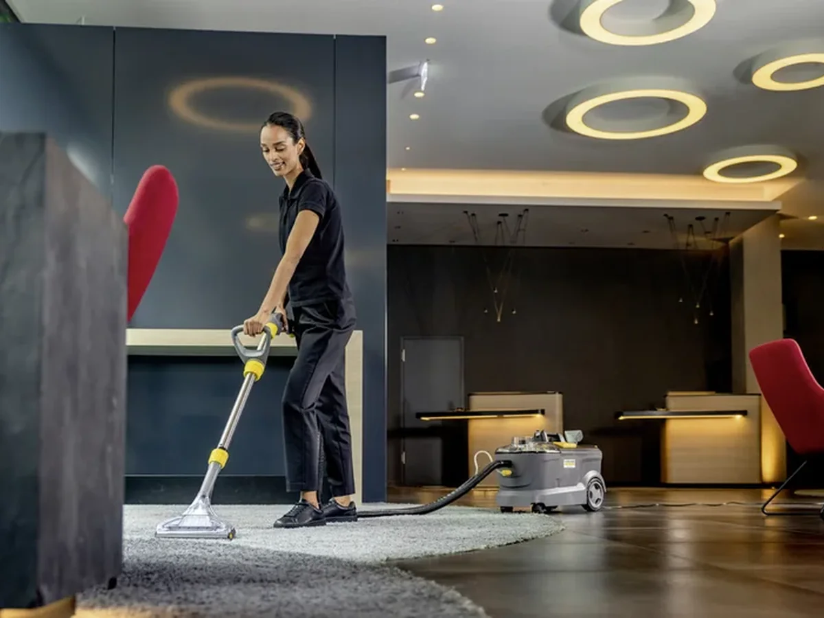 Carpet extraction cleaning